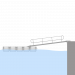 Floating pontoon gangway