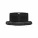 Side view of floating pontoon nut for lug connector