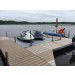 Floating Pontoon Post Cube installation for twin jet ski drive on